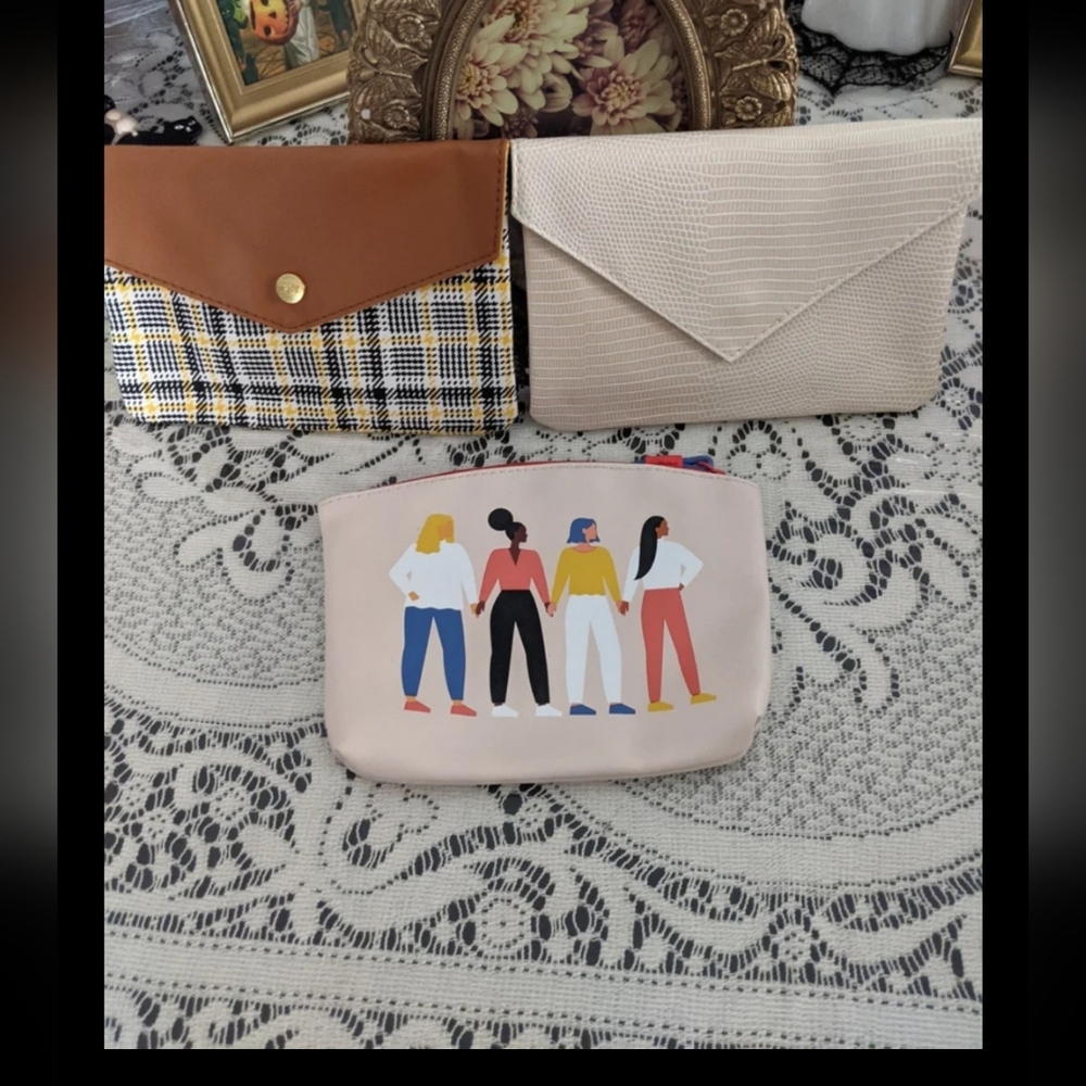 Fashion Cosmetic Makeup Bag Pouch Travel Accessories Swag Goodie Bag Bridal Gift